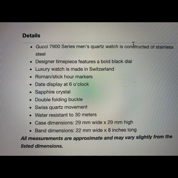 Gucci watch - Picture 6 of 6